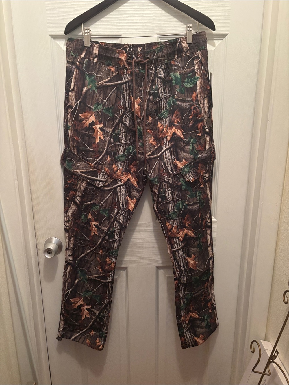 Men's Camouflage Cargo Pants - Brown/Green Realtree Style